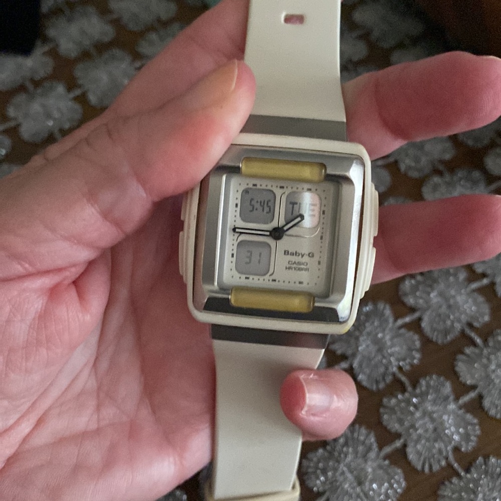 Baby G Casio wa10bar water resistant.